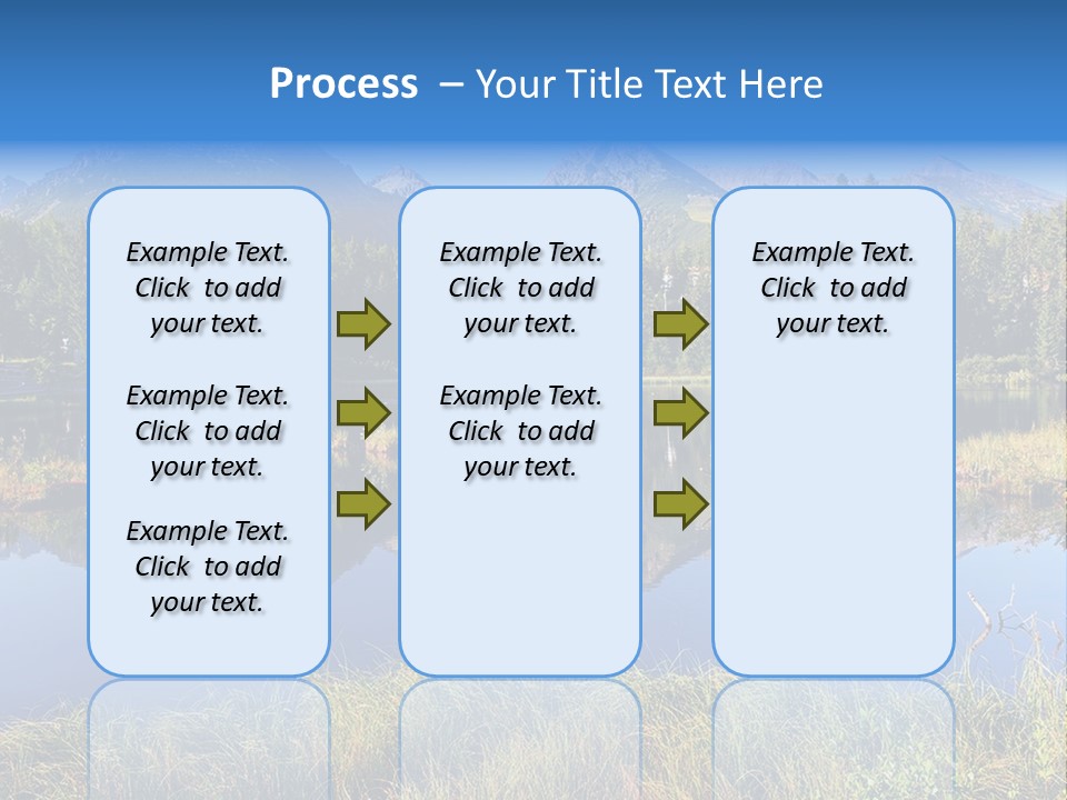 Wildlife Pole Penguin PowerPoint Template