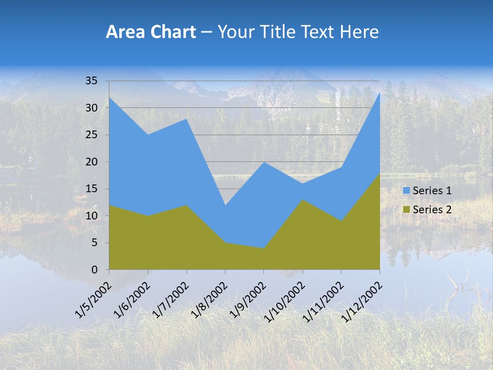 Wildlife Pole Penguin PowerPoint Template