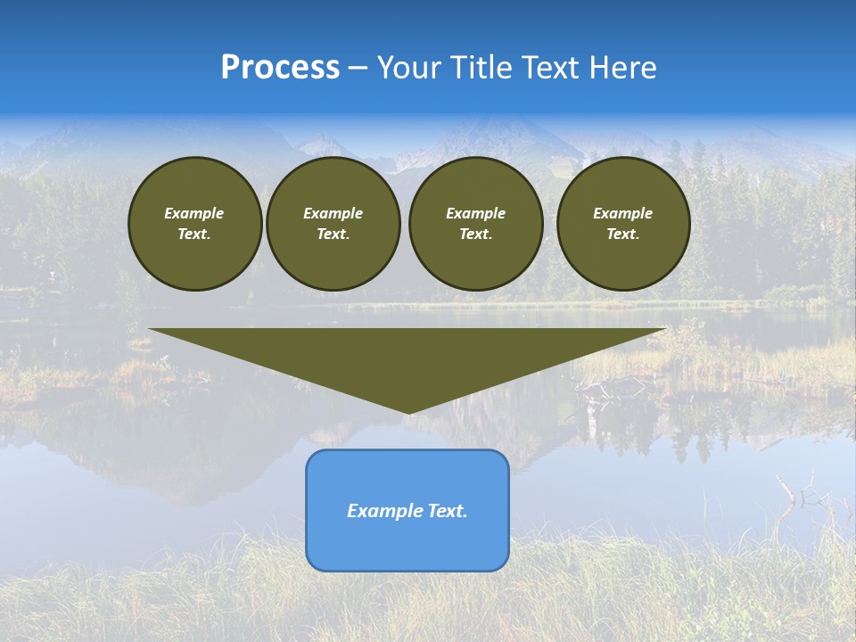 Wildlife Pole Penguin PowerPoint Template