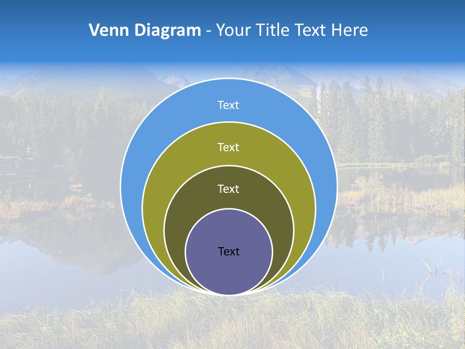 Wildlife Pole Penguin PowerPoint Template