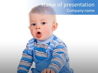 Have Fun Creativity Caucasian PowerPoint Template