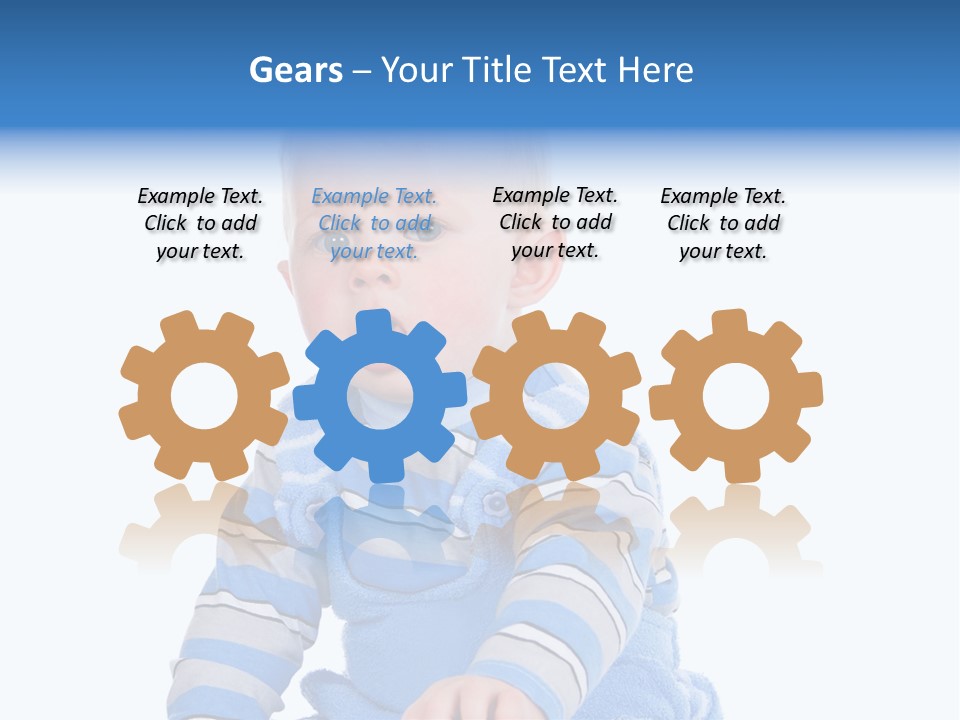 Have Fun Creativity Caucasian PowerPoint Template