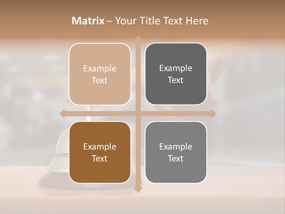 Finger Call Hand PowerPoint Template