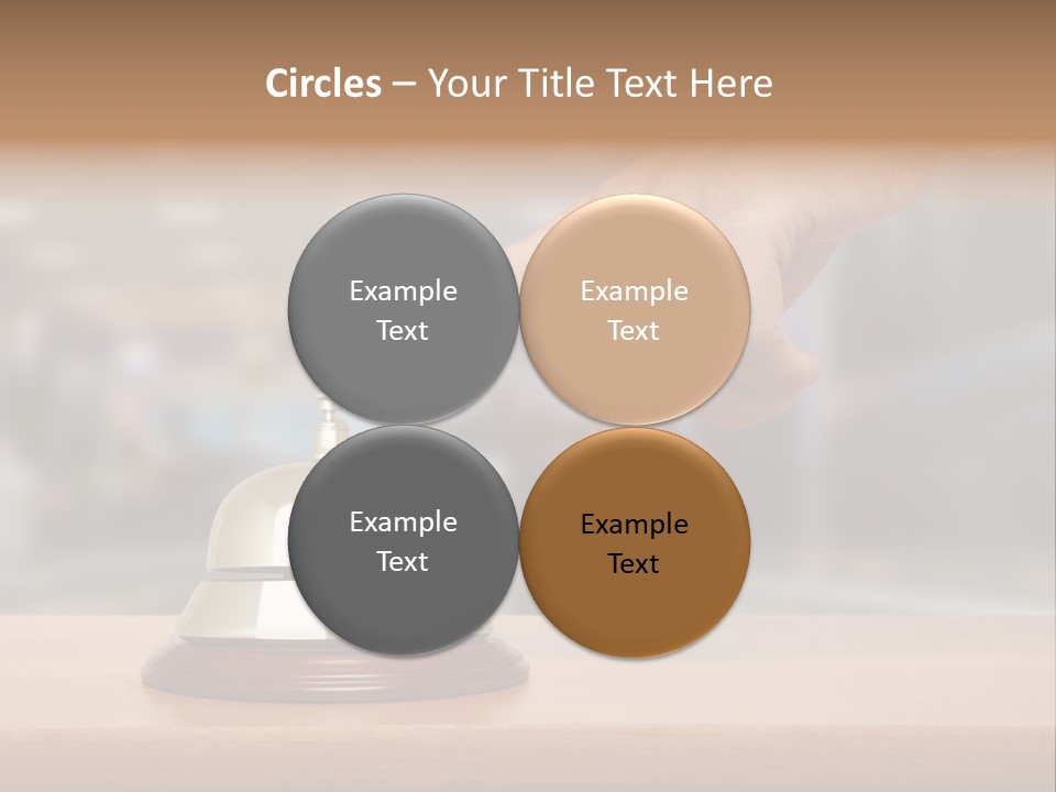 Finger Call Hand PowerPoint Template