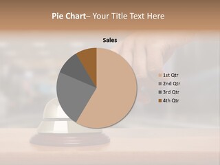 Finger Call Hand PowerPoint Template