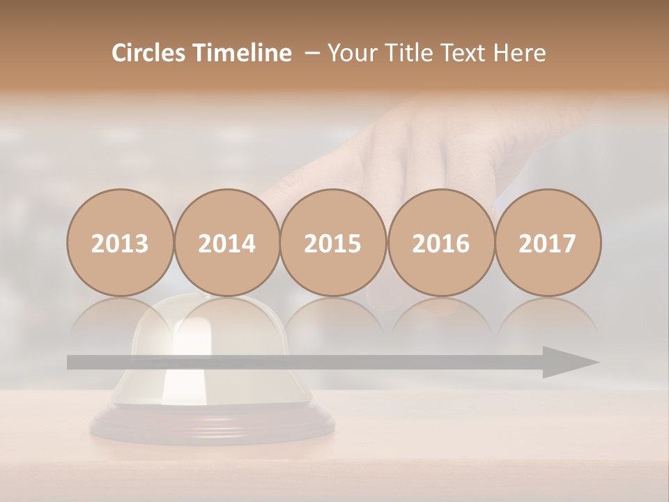 Finger Call Hand PowerPoint Template