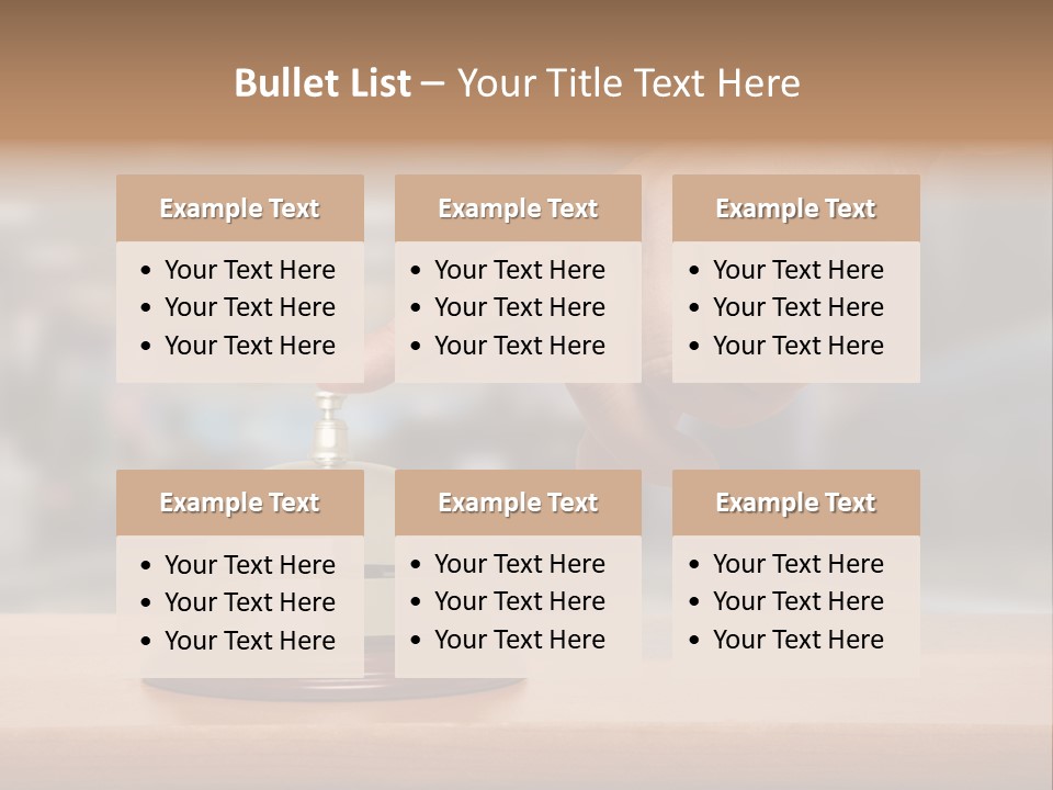 Finger Call Hand PowerPoint Template