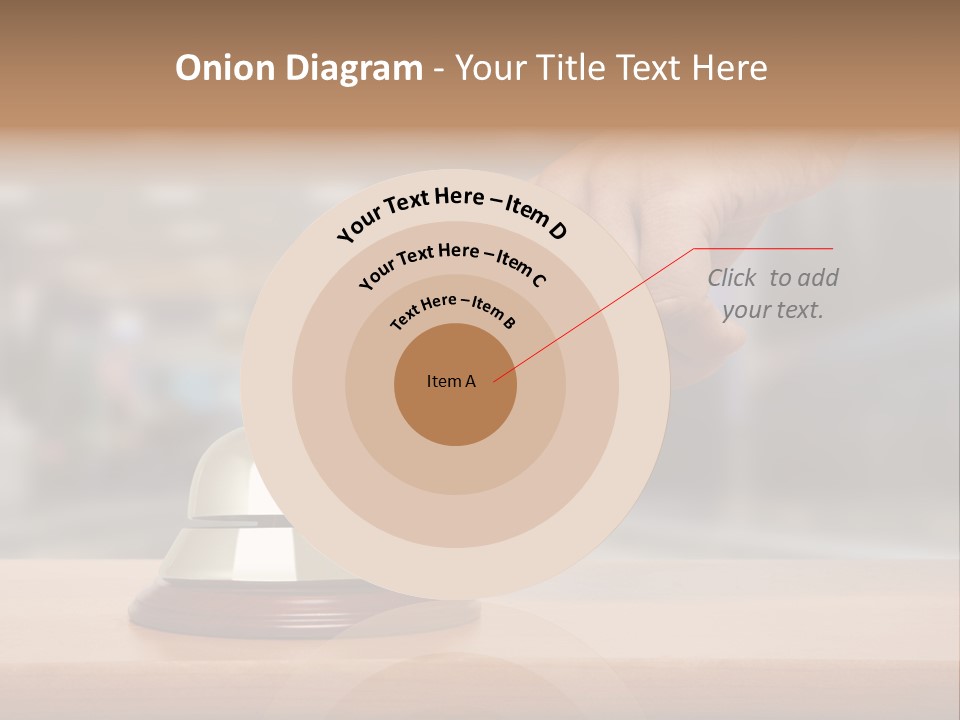Finger Call Hand PowerPoint Template