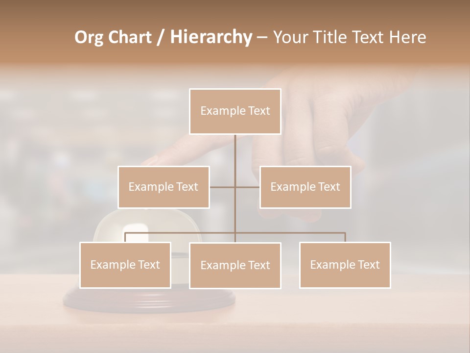 Finger Call Hand PowerPoint Template