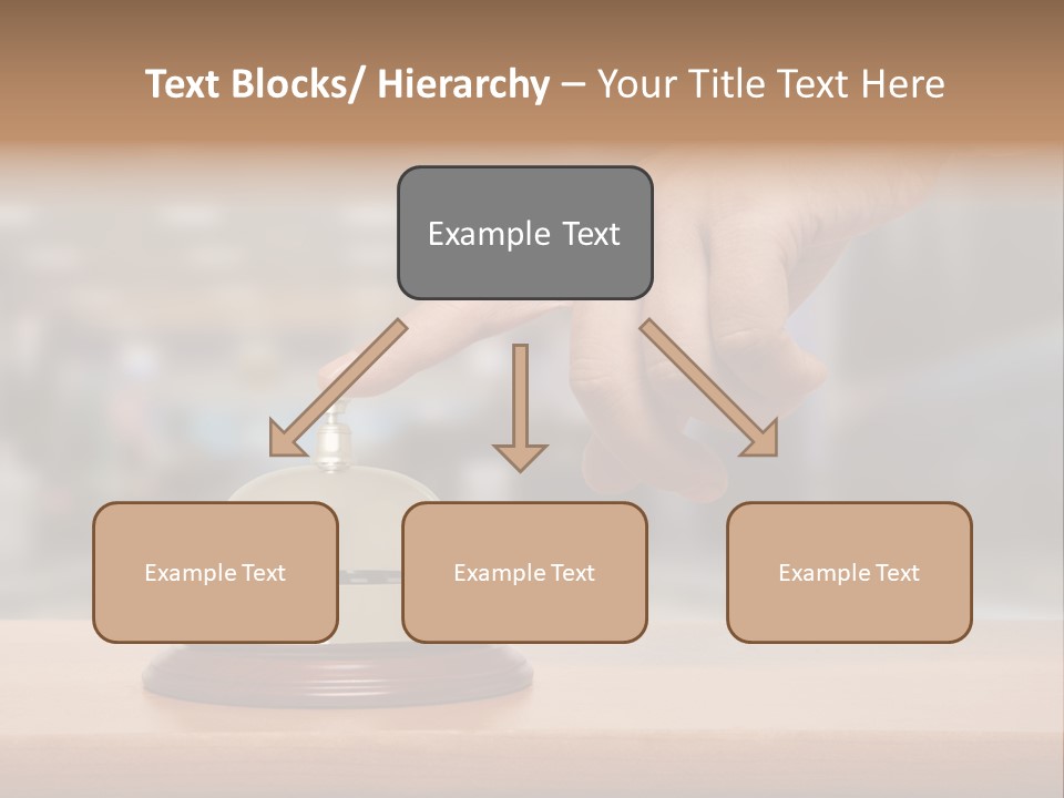 Finger Call Hand PowerPoint Template