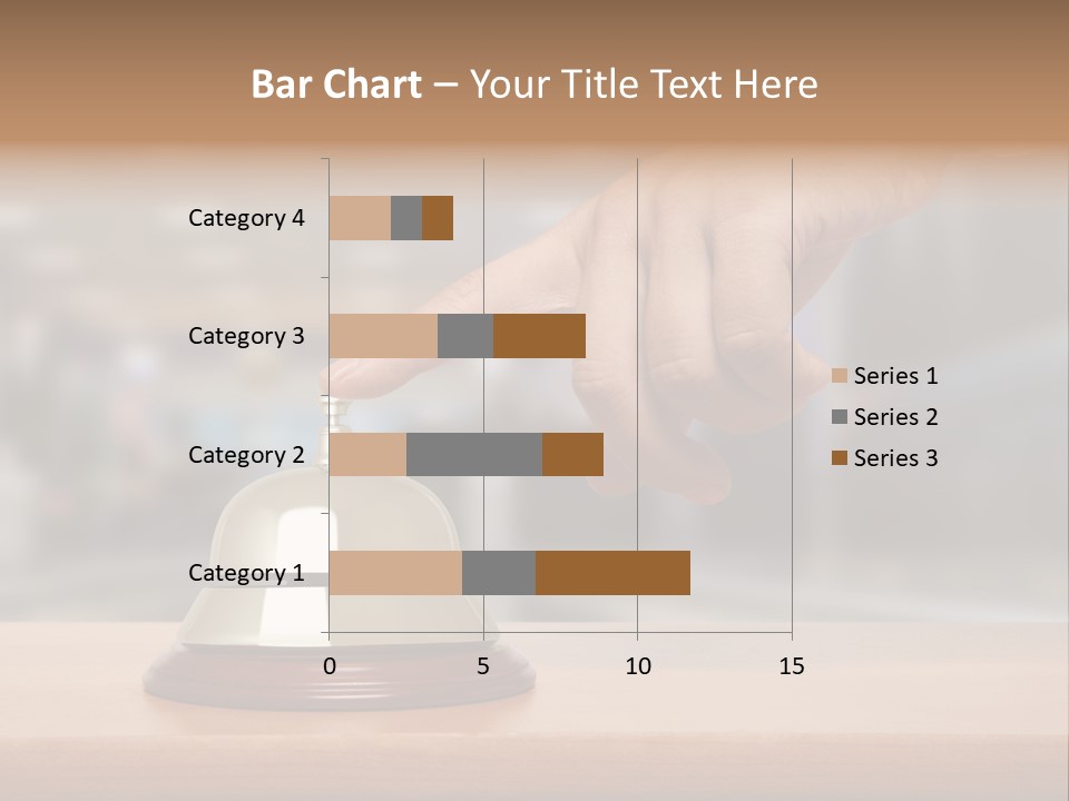 Finger Call Hand PowerPoint Template