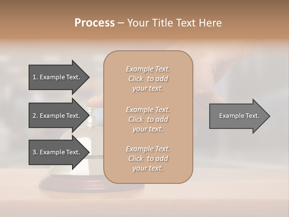 Finger Call Hand PowerPoint Template