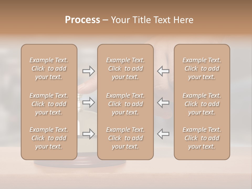 Finger Call Hand PowerPoint Template