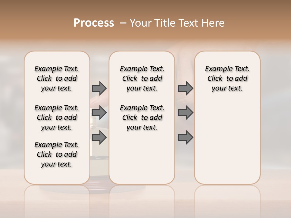 Finger Call Hand PowerPoint Template