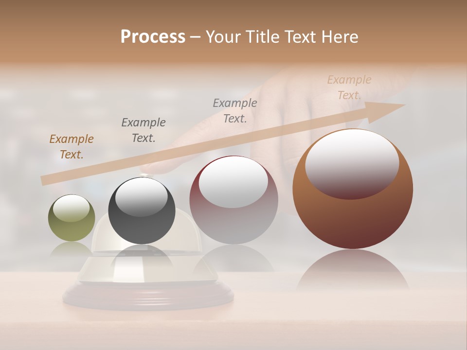 Finger Call Hand PowerPoint Template