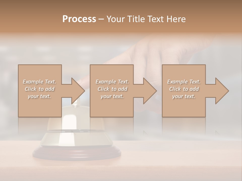 Finger Call Hand PowerPoint Template