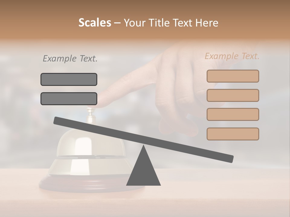 Finger Call Hand PowerPoint Template