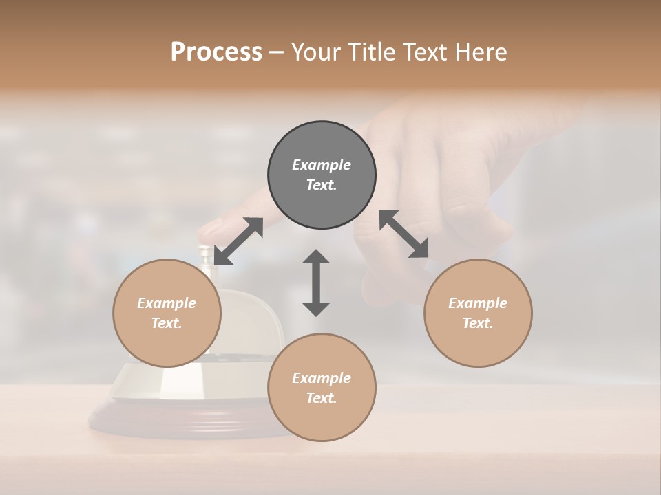 Finger Call Hand PowerPoint Template
