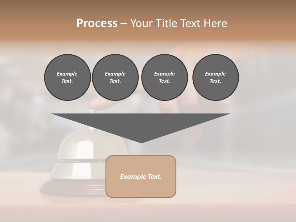 Finger Call Hand PowerPoint Template