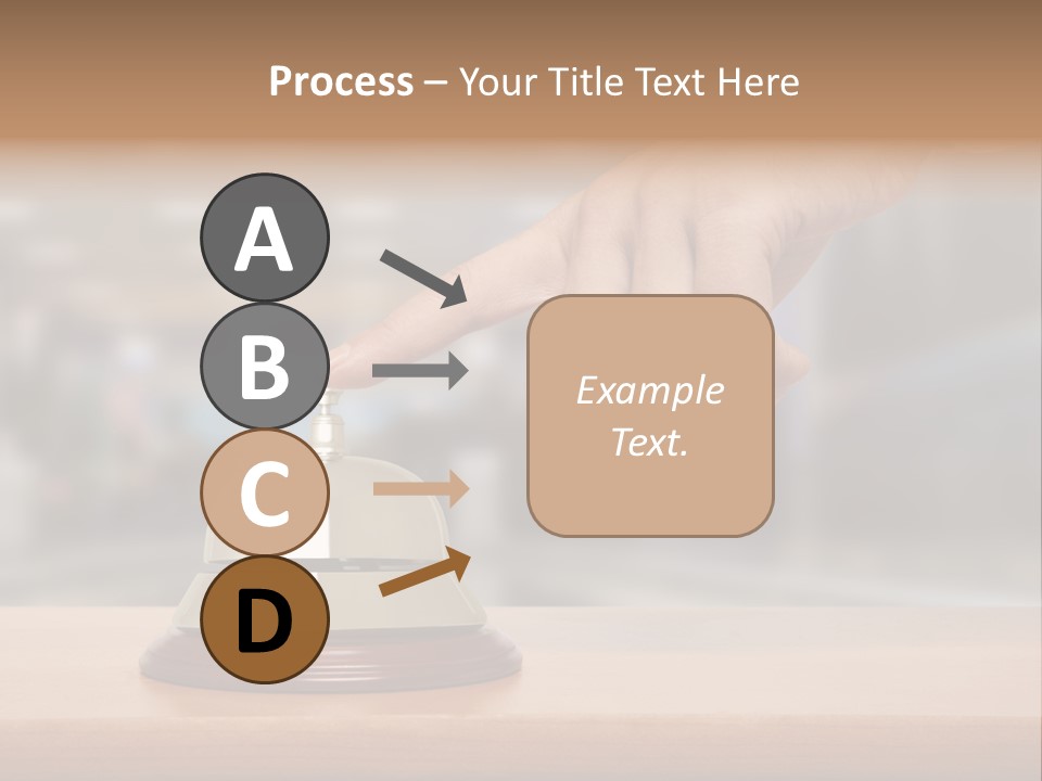 Finger Call Hand PowerPoint Template
