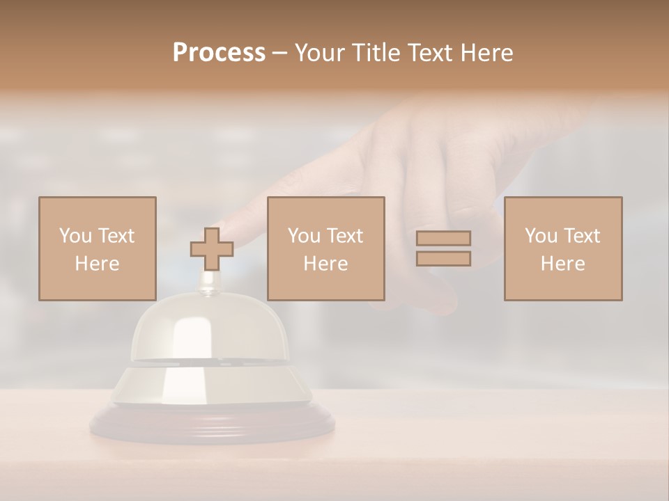 Finger Call Hand PowerPoint Template