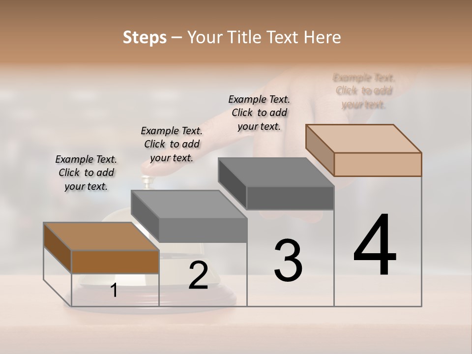 Finger Call Hand PowerPoint Template