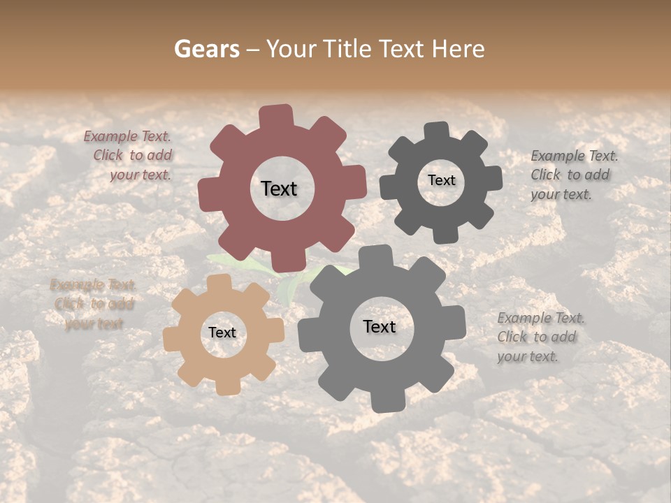 Surface Green Heat PowerPoint Template