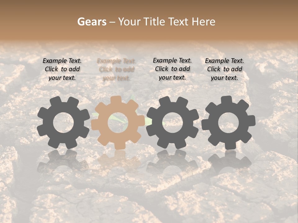 Surface Green Heat PowerPoint Template