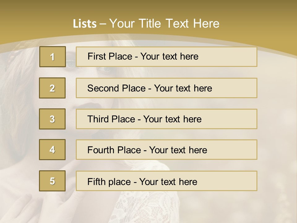 European Summer Relax PowerPoint Template