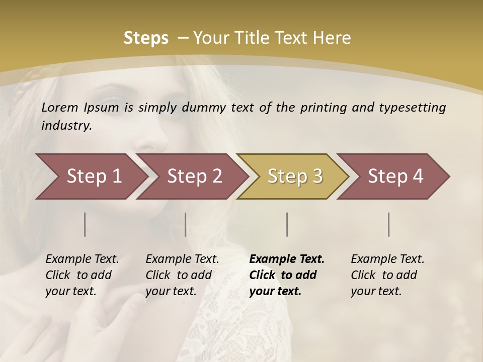 European Summer Relax PowerPoint Template