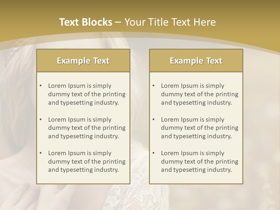 European Summer Relax PowerPoint Template