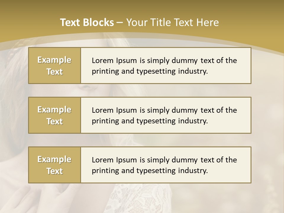 European Summer Relax PowerPoint Template