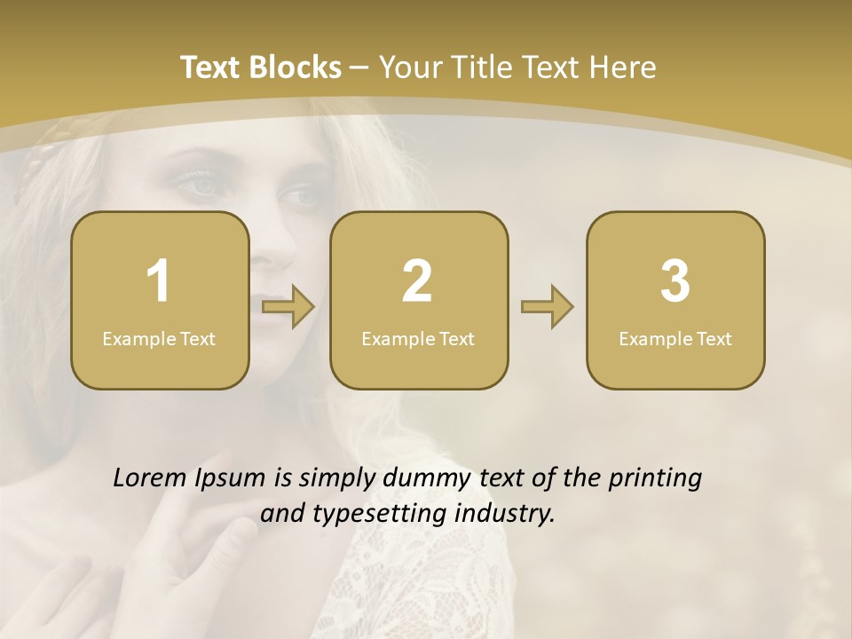 European Summer Relax PowerPoint Template