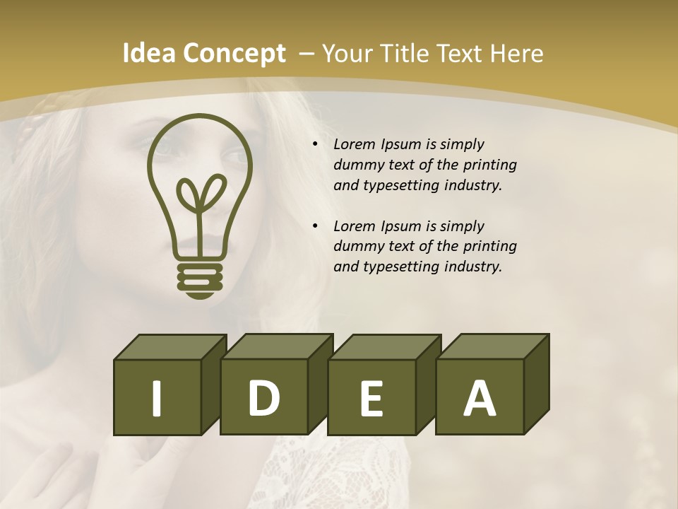 European Summer Relax PowerPoint Template