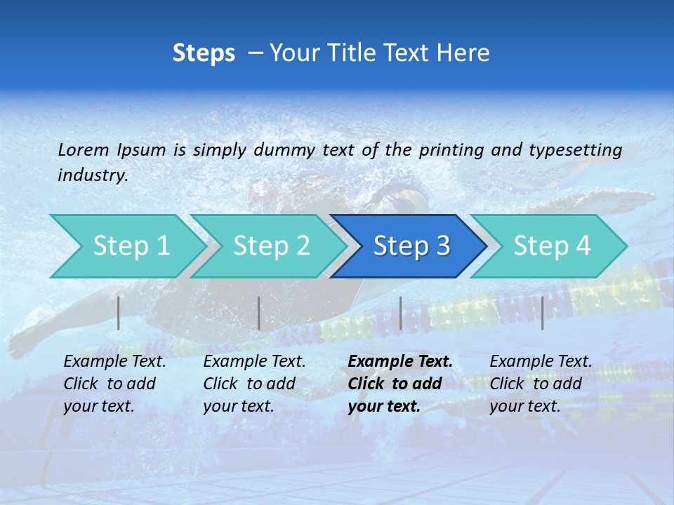 Women Caucasian Horizontal PowerPoint Template