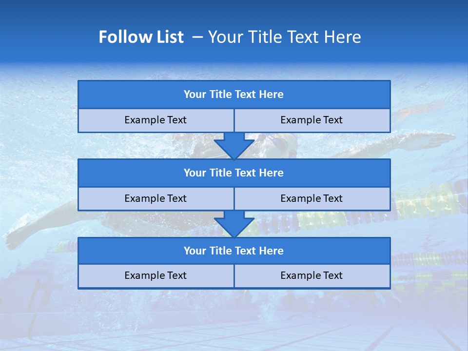 Women Caucasian Horizontal PowerPoint Template