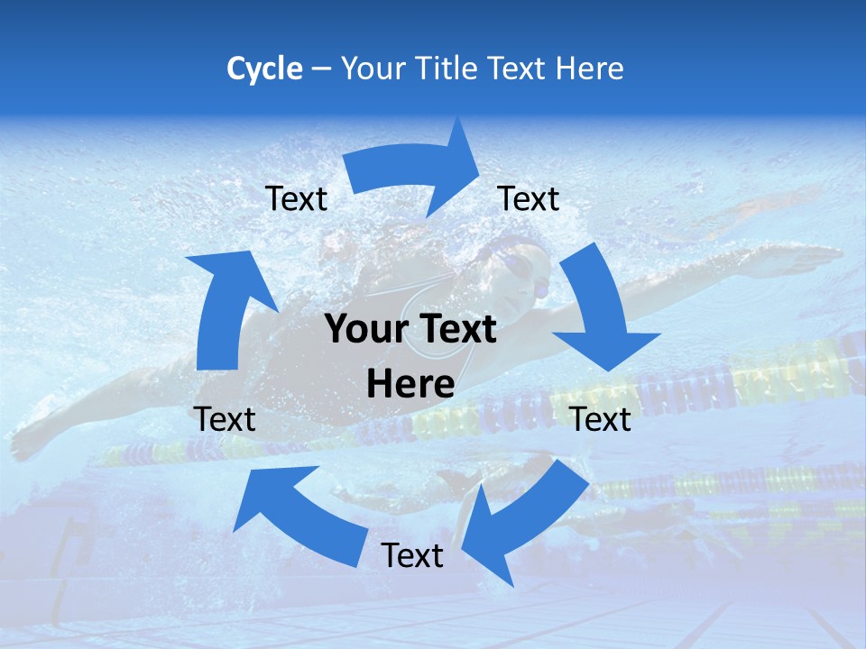 Women Caucasian Horizontal PowerPoint Template