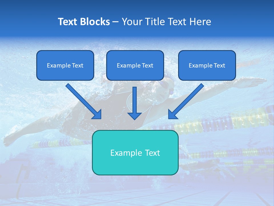 Women Caucasian Horizontal PowerPoint Template