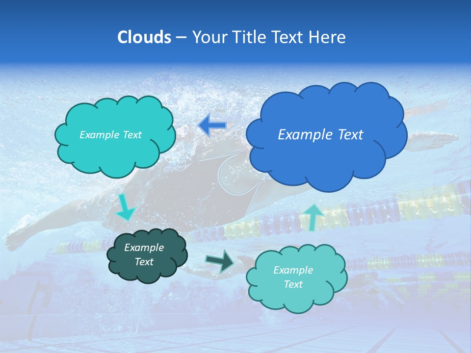 Women Caucasian Horizontal PowerPoint Template