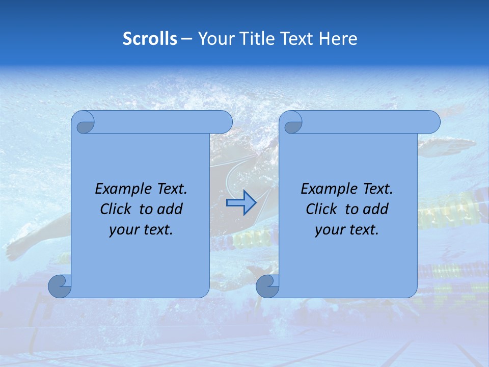 Women Caucasian Horizontal PowerPoint Template
