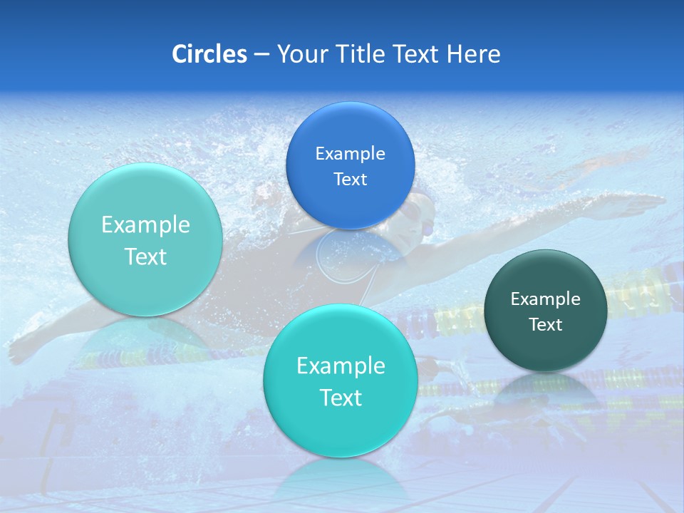 Women Caucasian Horizontal PowerPoint Template