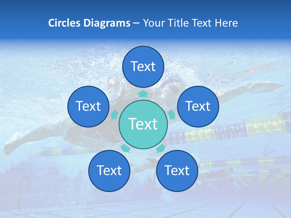 Women Caucasian Horizontal PowerPoint Template