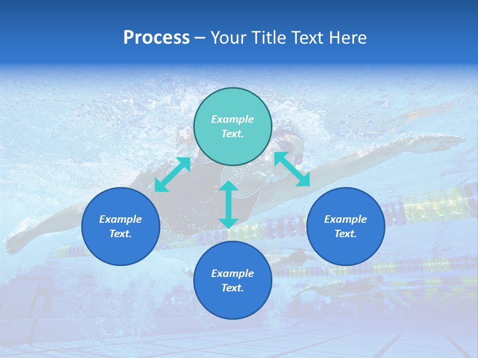 Women Caucasian Horizontal PowerPoint Template