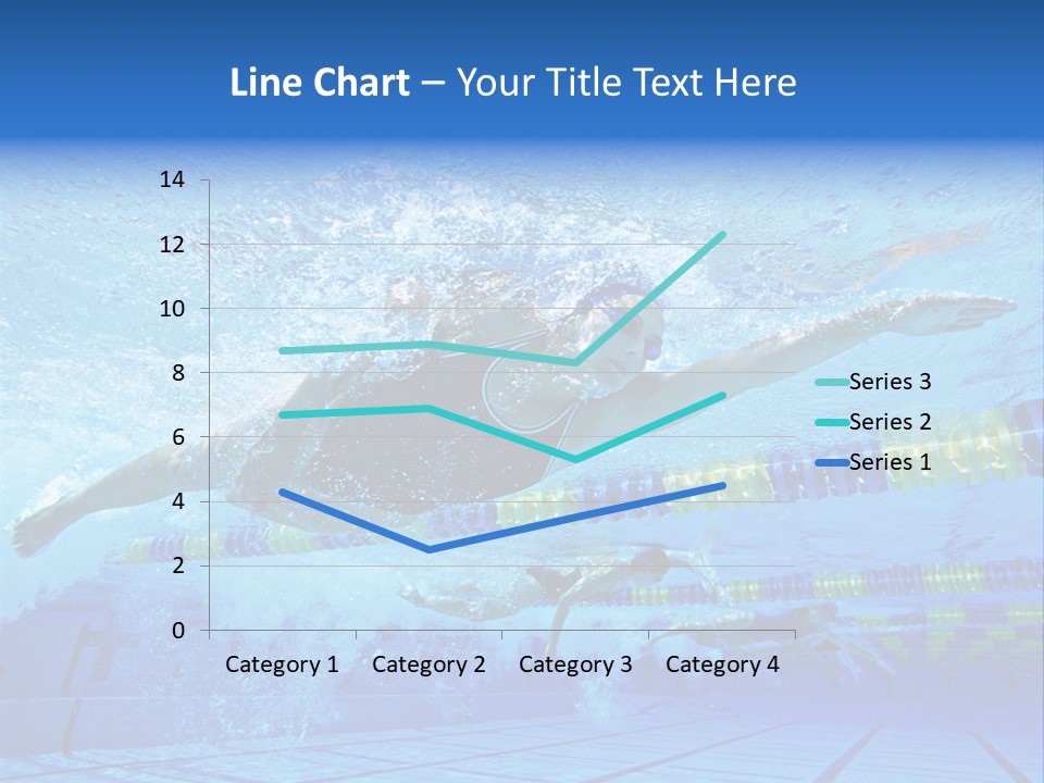 Women Caucasian Horizontal PowerPoint Template