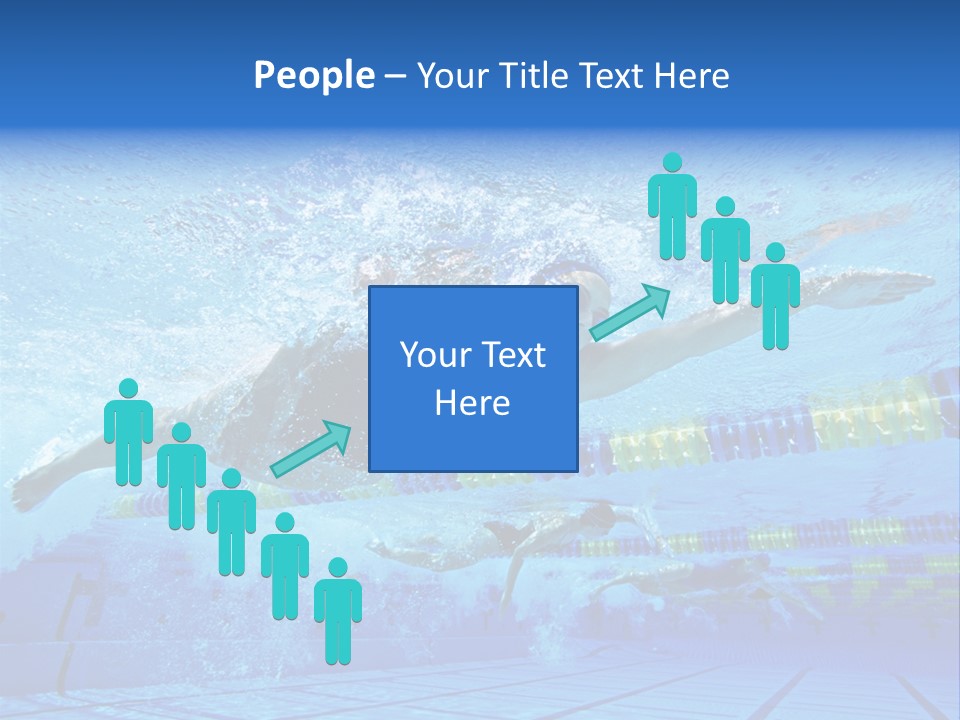 Women Caucasian Horizontal PowerPoint Template