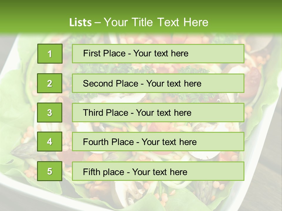 Soup Meal Pattern PowerPoint Template
