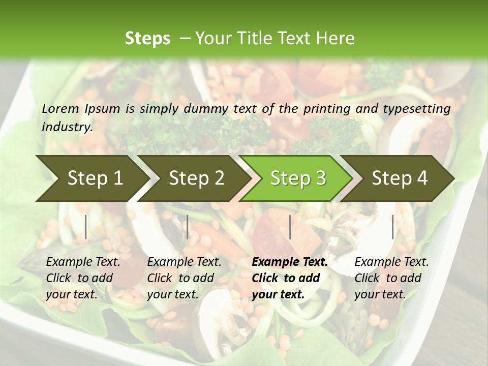 Soup Meal Pattern PowerPoint Template