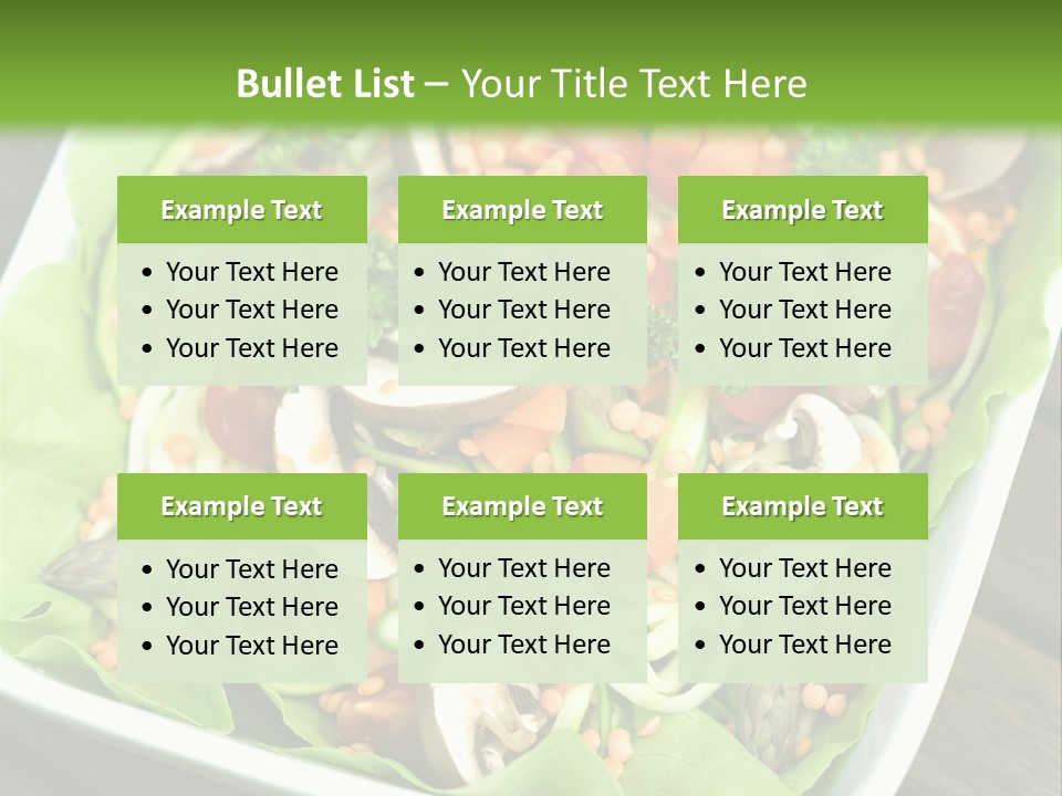 Soup Meal Pattern PowerPoint Template