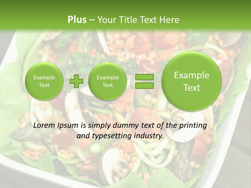 Soup Meal Pattern PowerPoint Template