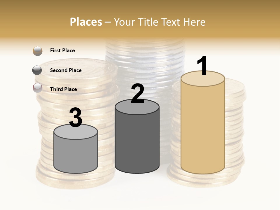 Cash Savings Rate PowerPoint Template